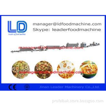 PLC Corn Flakes Making Machine , 3 Phase / 380v / 50HZ Brea
